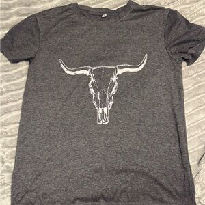 Gray Graphic T-Shirt